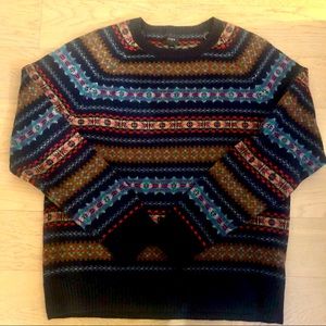 J.Crew 100% Wool “Holiday” Sweater